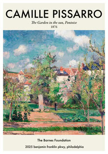 Clásicos del arte, Camille Pissarro - El jardín al sol
