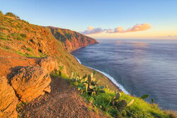 Michael Valjak, Ponta do Pargo en Madeira bajo el sol de la tarde