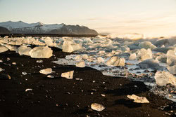 Lina Jakobi, Diamond Beach - Affiches Islande, Europe)