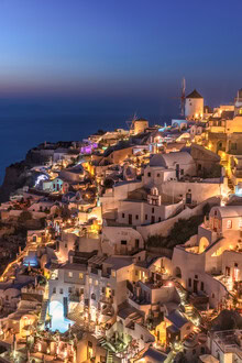 Achim Thomae, Sonnenuntergang auf Santorin Griechenland