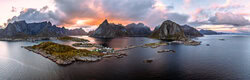 Achim Thomae, Lofoten Panorama Norvège