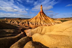 Achim Thomae, Wüstenlandschaft Bardenas Reales Espagne