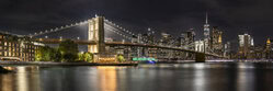Melanie Viola, Magnifique skyline de New York depuis le front de mer de Brooklyn | Panoramique - États-Unis, Amérique du Nord)