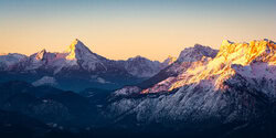 Martin Wasilewski, Alpi di Berchtesgaden all'alba - Germania, Europa)