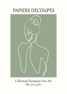Art Classics, Matisse Papiers Découpés Poster verde-beige - Germania, Europa)