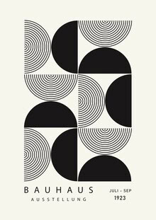 Bauhaus-collectie, Bauhaus 1923 Design Print zwart-beige - Duitsland, Europa)