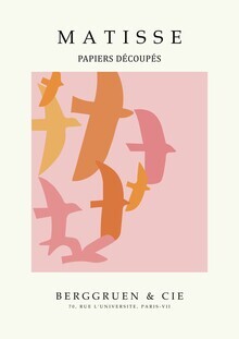 Art Classics, Matisse - The Cut Outs - Papiers Découpés Print beige-roze - Duitsland, Europa)