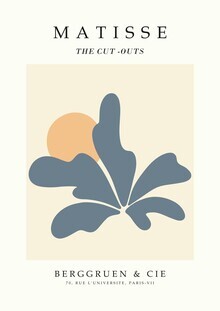 Art Classics, Matisse - The Cut Outs - Papiers Découpés Print beige-blauw - Duitsland, Europa)