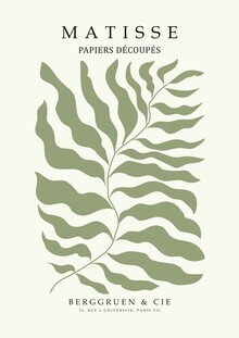 Kunstklassiekers, Henri Matisse - De Knipsels Print beigegroen - Duitsland, Europa)