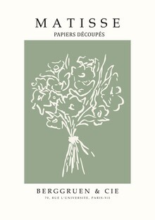 Art Classics, Matisse Papiers Découpés Poster groen-beige - Duitsland, Europa)