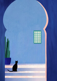 Henry Rivers, Zwarte Kat - Marokko, Afrika)