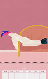 Quiet Hours Planner & Organizer 2027 by Jota del Jai with dreamy pastel illustrations
