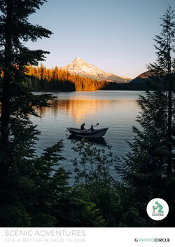 Scenic Adventures Calendar 2026 with breathtaking nature photography – a sustainable gift