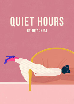 Quiet Hours Calendar 2027 featuring dreamy and feminine illustrations by Jota del Jai.