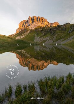 Alps Calendar 2027 by Rainer Hofer featuring breathtaking photography of the Alpine mountains and landscapes.