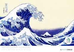 2026 Hokusai calendar – iconic Japanese woodblock prints for elegant and timeless wall decor
