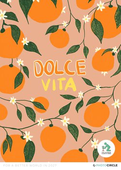 Dolce Vita Wandkalender 2027 von Studio Dolci mit mediterranen Illustrationen und sommerlicher Italien-Ästhetik