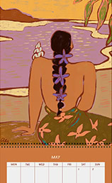 Daydream Believer Calendar 2027 by Arty Guava featuring dreamy, feminine illustrations in warm colours inspired by nature, imagination, and joyful everyday moments.