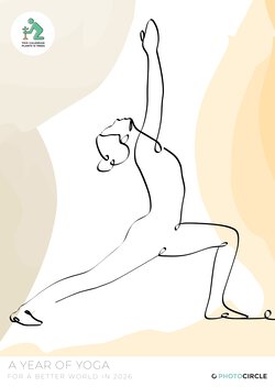 2026 A Year of Yoga Art Calendar