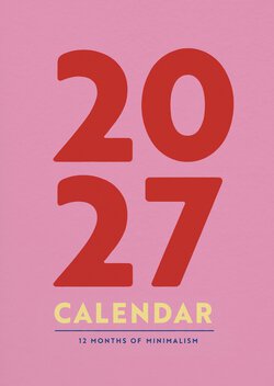 2027 Wall Calendar in A3 Format - a sustainable gift in premium quality