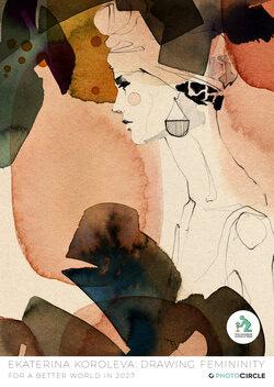 Drawing Femininity Calendar 2027 with sensual feminine illustrations by Ekaterina Koroleva.