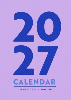 2027 Wall Calendar in A3 Format - a sustainable gift in premium quality