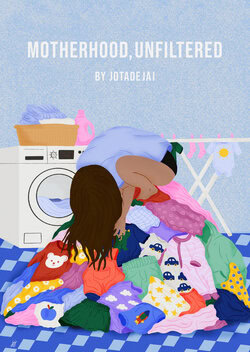 Motherhood, Unfiltered Kalender 2027 mit humorvollen Illustrationen über die Höhen und Tiefen des Mutterseins von Jota del Jai.