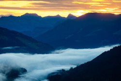 Martin Wasilewski, Kitzbüheler Alpen im Sonnenaufgang - Österreich, Europa)