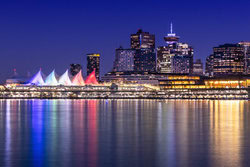 Melanie Viola, Charming evening impression from Vancouver - Canada, North America)