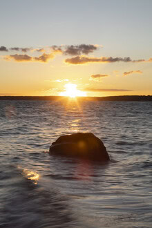 Nadja Jacke, Baltic sea stone sunset