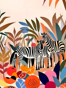 Uma Gokhale, Three Zebras