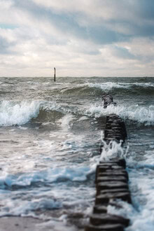 Nils Steiner, Sturm an der Ostsee - Deutschland, Europa)