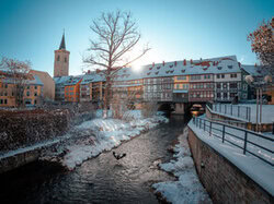 Dennis Schmelz, Historische Krämerbrücke in Erfurt