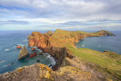 Michael Valjak, Ponta de São Lourenço on Madeira in the evening sun - Portugal, Europe)