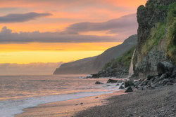 Michael Valjak, On the coast in Ponta do Sol on Madeira