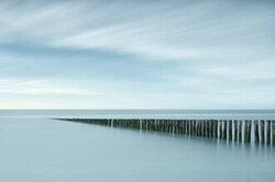 Rolf Schnepp, Breakwater on Zeeland's coast - Netherlands, Europe)