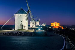 Achim Thomae, WIndmühlen von Consuegra Spanien