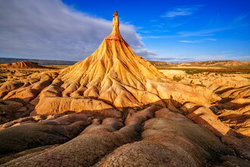 Achim Thomae, Wüstenlandschaft Bardenas Reales Spanien