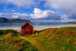 Achim Thomae, Strandhaus Lofoten Norwegen - Norwegen, Europa)