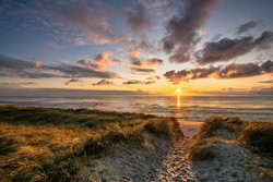 Achim Thomae, Sonnenuntergang auf Sylt - Deutschland, Europa)