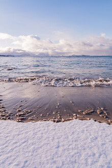 Eva Stadler, Winterstrand, Norwegen - Norwegen, Europa)