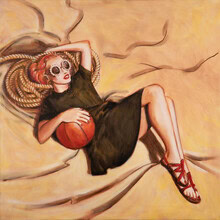 Sarah Morrissette, Frau mit Ball