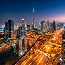 Achim Thomae, Dubai Skyline Panorama - Vereinigte Arabische Emirate, Asien)