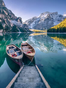 Achim Thomae, Herbst am Pragser Wildsee - Italien, Europa)
