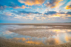 Martin Wasilewski, Sonnenaufgang in Sankt Peter-Ording - Deutschland, Europa)