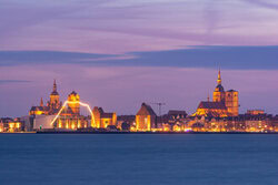Martin Wasilewski, Stralsund am Abend