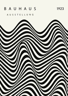 Bauhaus Collection, Bauhaus Ausstellungsposter 1923 beige-schwarz - Deutschland, Europa)