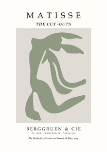 Art Classics, Matisse - The Cut Outs - Papiers Découpés green-beige - Germany, Europe)