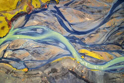 Dave Derbis, Wild River Abstract - Island, Europa)