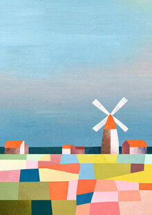 Henry Rivers, Windmill in Holland